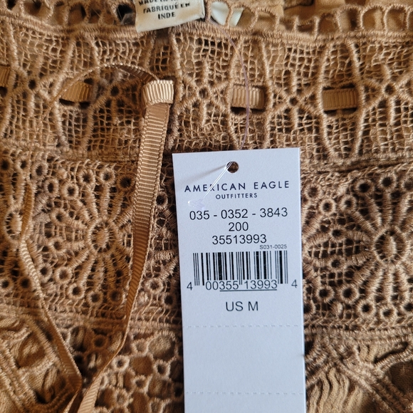 AE baby doll cropped top Orange - Picture 4 of 4